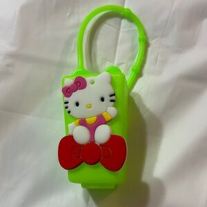 Hello Kitty Green Hand Sanitizer Holder